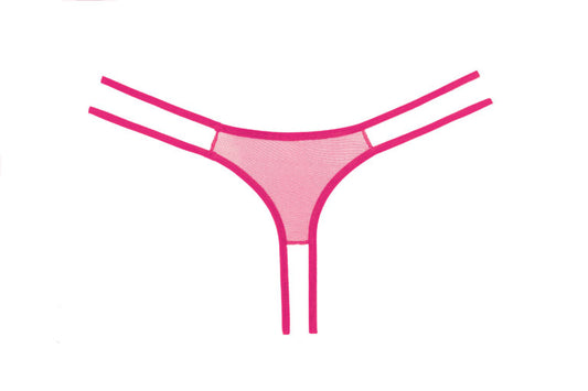 Adore Sweet Honey Panty Hot Pink O/s Allure Lingerie Women - Lingerie - Panty