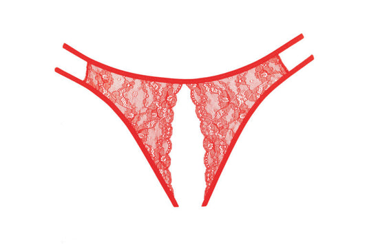 Adore Sweet Honey Panty Red O/s Allure Lingerie Women - Lingerie - Panty