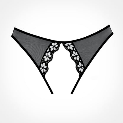 Adore Mirabelle Plum Panty Black O/S Allure Lingerie Women - Lingerie - Panty