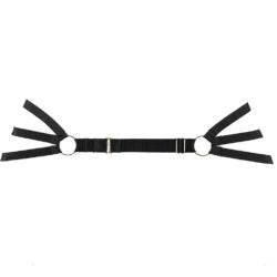 Adore Femme Fatale Waist Harness W/detachable Garters Black O/s Allure Lingerie Women - Lingerie - Garters