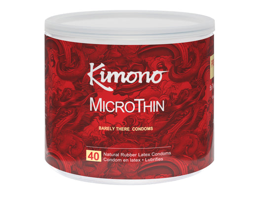 Kimono Bowl Microthin 40 Count Condoms Default Title Paradise Marketing Health - Condoms
