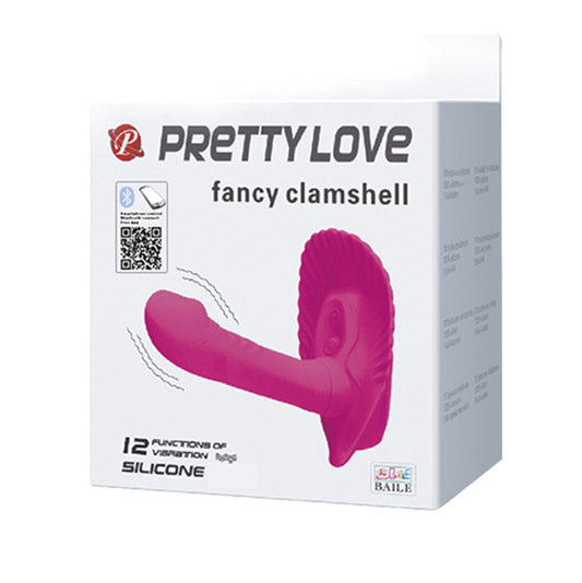 Pretty Love Fancy Clamshell Smartphone Control Bluetooth Default Title Pretty Love Toys - Vibrators