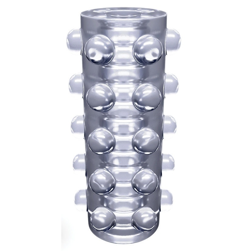 Rize Switch Glow In The Dark Self Lubricating Stroker-Clear