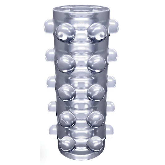 Rize Switch Glow In The Dark Self Lubricating Stroker-Clear