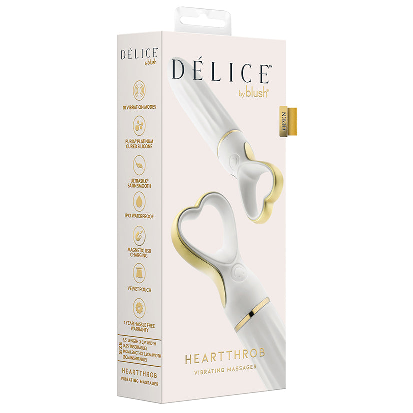 Blush Delice Heartthrob-White Bouquet