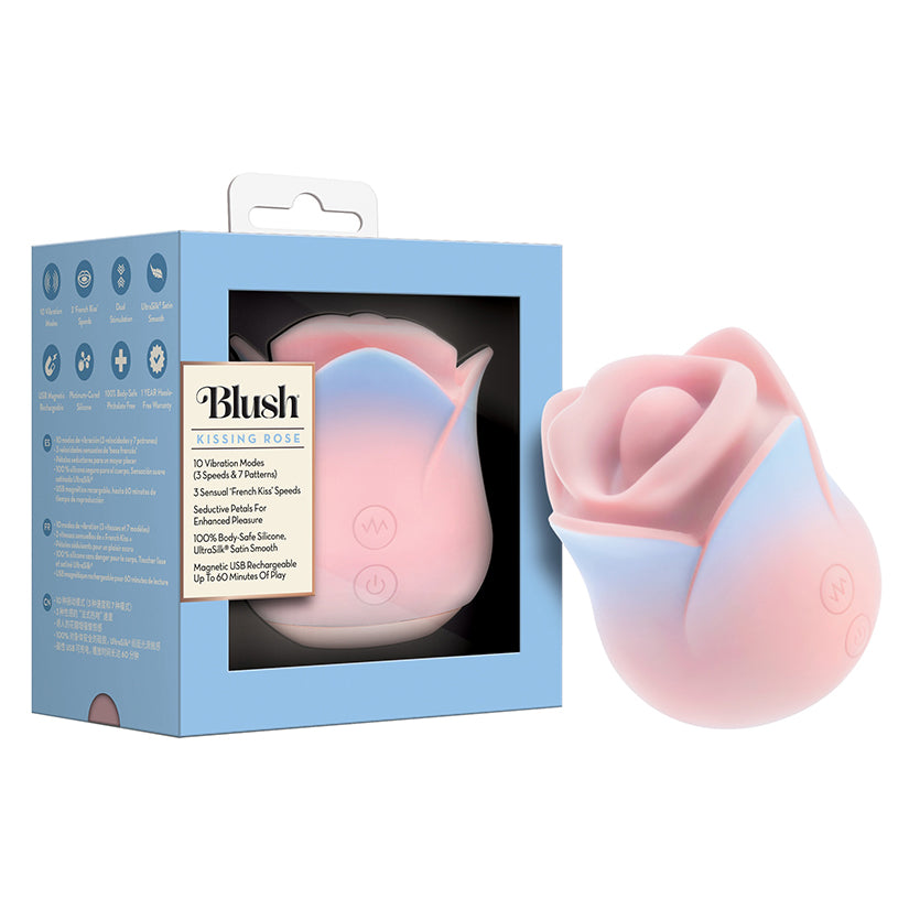 Blush Collection Kissing Rose-Pink Default Title VEE INTERNATIONAL Toys - Vibrators