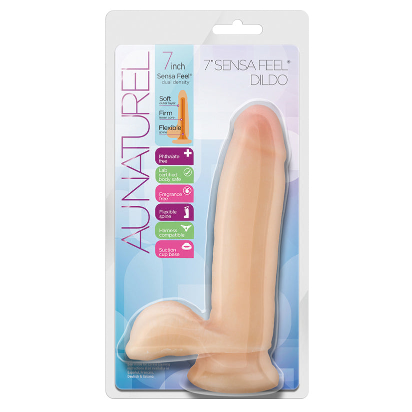 Au Naturel Sensa Feel Dildo-Beige 7"