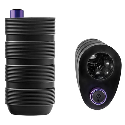 M Elite Platinum Strok-Black VEE INTERNATIONAL Toys - Masturbators