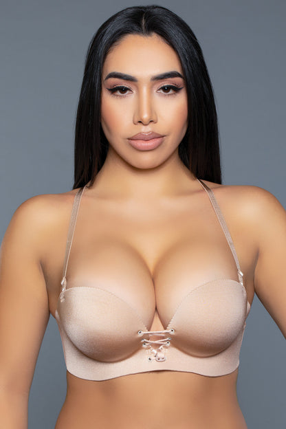 2306 Front Tie Fashion Bra Be Wicked Women - Lingerie - Bra