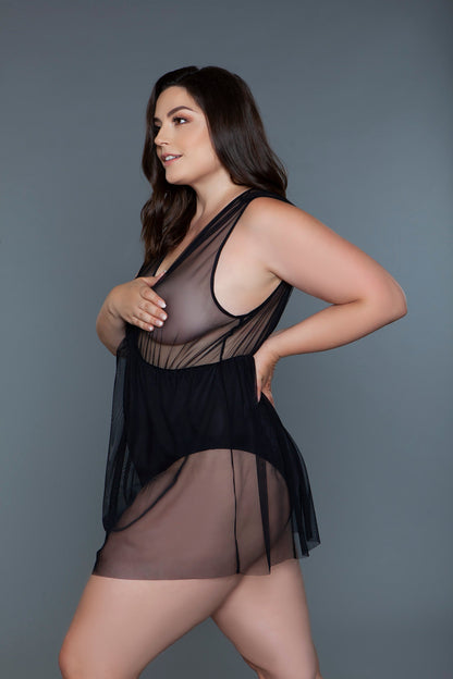 2242 Amira Babydoll Be Wicked Women - Lingerie - Babydolls