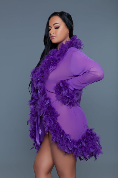 BW834S Lux Robe Be Wicked Women - Sleepwear - Robes
