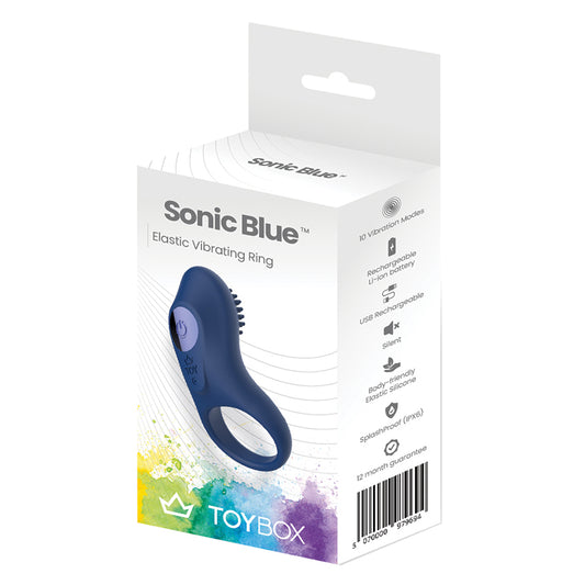 ToyBox Sonic Blue Vibrating Ring