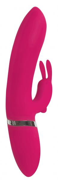 Power Bunnies Hoppy 50X Pink Rabbit Vibrator Default Title Power Bunnies Toys - Vibrators