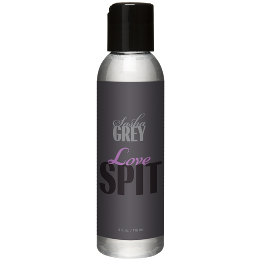 Sasha Love Spit Water Based Lubricant 4oz Bulk Default Title Sasha Grey Sexual Wellness - Lubricants