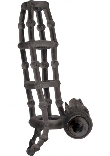 Macho Vibrating Cockcage Black Default Title Macho Collection Toys - Fetish