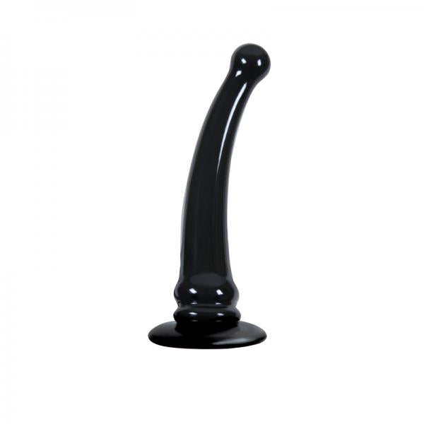 Jollipops Smooth Black Dildo 6" Default Title Jollipops Toys - Dildos