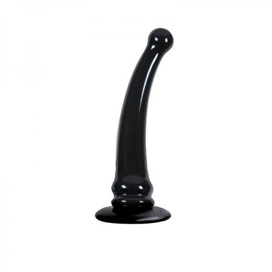 Jollipops Smooth Black Dildo 6" Default Title Jollipops Toys - Dildos