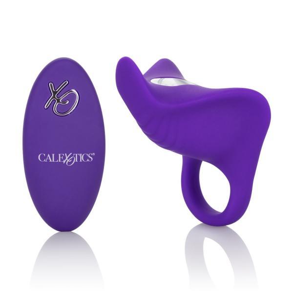 Silicone Remote Rechargeable Orgasm Ring Purple Default Title CalExotics - California Exotic Novelties Toys - Cockrings