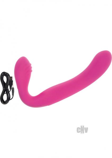 Love Rider Rechargeable Strapless Strap On Pink Default Title Love Rider Toys - Couples