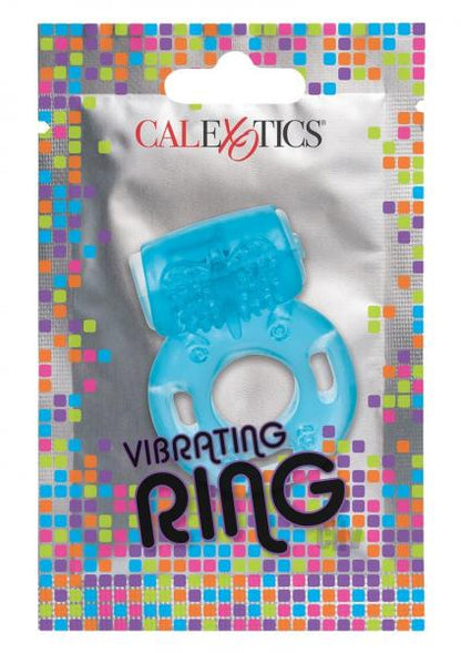 Foil Pack Vibrating Ring Blue Default Title CalExotics - California Exotic Novelties Toys - Cockrings