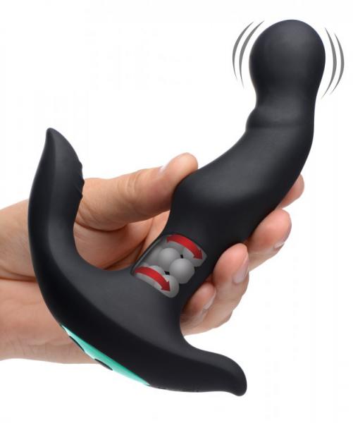 Pro Rim Rotating Vibrating Silicone Prostate Stimulator Default Title Prostatic Play Toys - Anal Toys