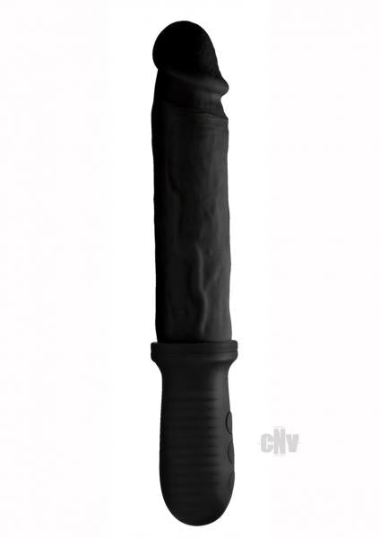 8x Auto Pounder Vibrating And Thrusting Dildo With Handle - Black Default Title Master Series Toys - Fetish