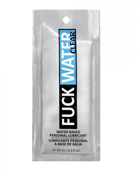 Fuck Water Clear H2o Foil - .3 Oz Default Title Fuck Water Sexual Wellness - Lubricants