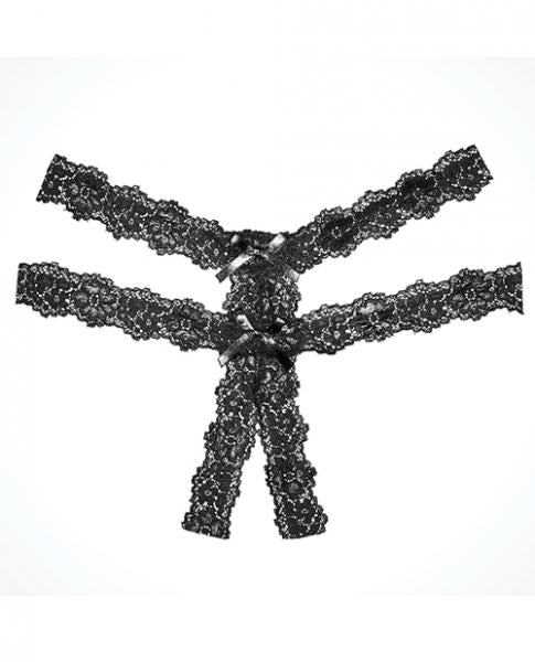 Adore Southern Rhapsody Panty Black O/S Default Title Allure Lingerie Women - Lingerie - Panty