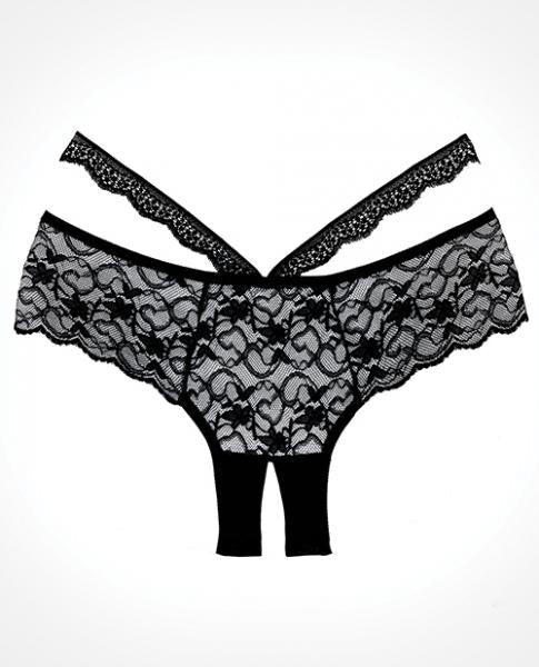 Adore Heartbreaker Panty Black O/S Default Title Allure Lingerie Women - Lingerie - Panty