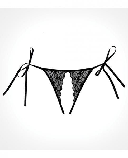 Adore Lolita Panty Black O/S Default Title Allure Lingerie Women - Lingerie - Panty