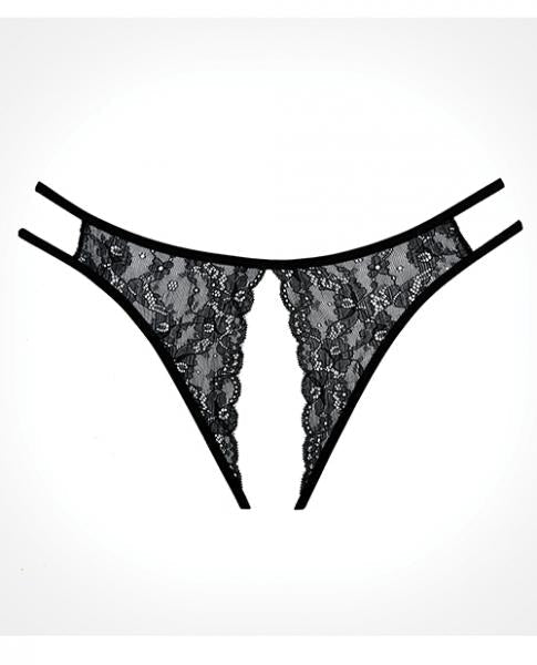 Adore Sweet Honey Panty Black O/S Default Title Allure Lingerie Women - Lingerie - Panty