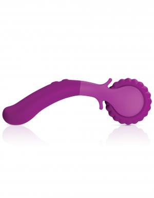 Jimmyjane Evoke Du-o Purple Vibrating Massage Wheel Default Title Jimmyjane Toys - Vibrators