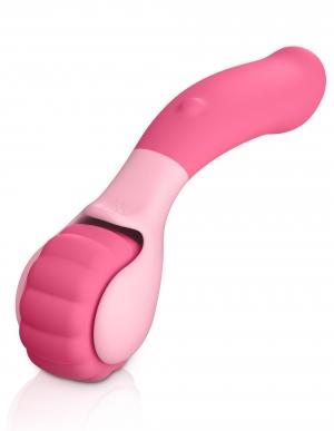 Jimmy Jane Evoke Sol-o Vibrating Massage Wheel Pink Default Title Jimmyjane Toys - Vibrators