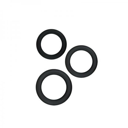Renegade Diversity Rings Black Pack Of 3 Default Title New Sensations - NS Novelties Toys - Cockrings