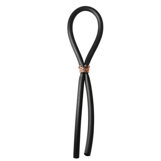 Bolo Lasso Ring Rose Gold Crown Slider Black Default Title Bolo Erection Enhancement Toys - Cockrings