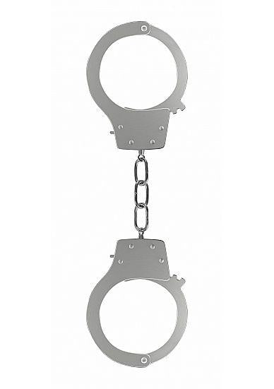 Ouch Pleasure Handcuffs Metal Default Title Shots America Toys - Fetish