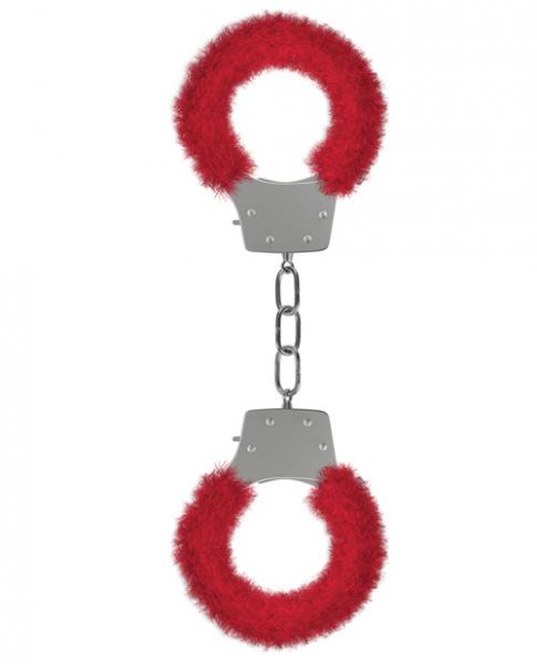 Ouch Pleasure Handcuffs Furry Cuffs Default Title Shots America Toys - Fetish