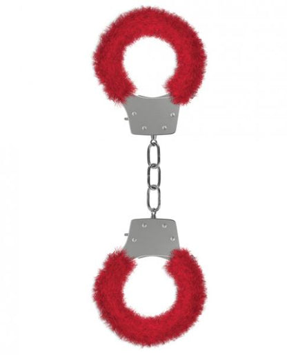 Ouch Pleasure Handcuffs Furry Cuffs Default Title Shots America Toys - Fetish