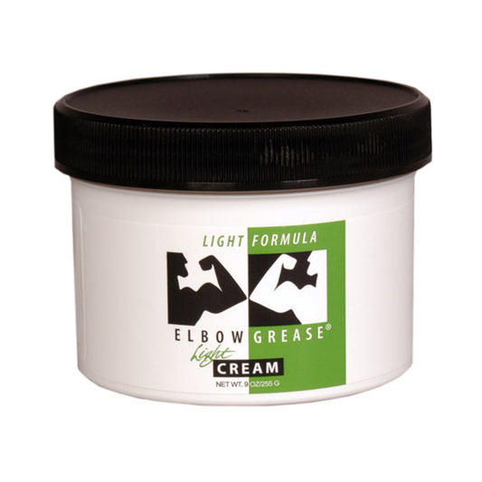 Elbow Grease Light Cream (9 Oz) Default Title Elbow Grease Sexual Wellness - Lubricants