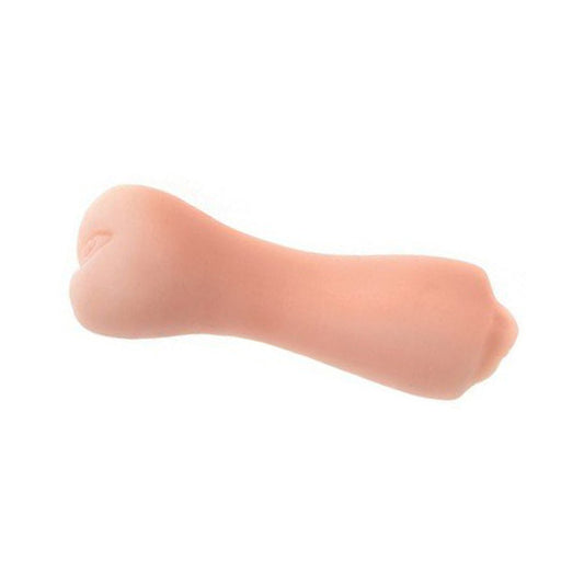 Two Hole Ridged Masturbator (mouth/vagina) Default Title Nasstoys Toys - Masturbators