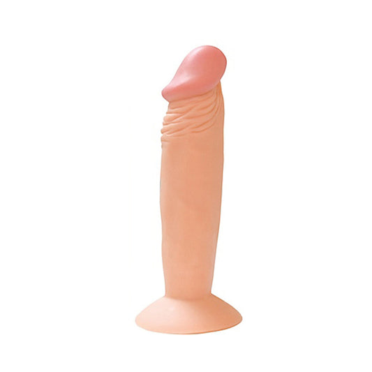 All American Whopper 6 inches Vibrating Dong Beige Default Title Nasstoys Toys - Vibrators
