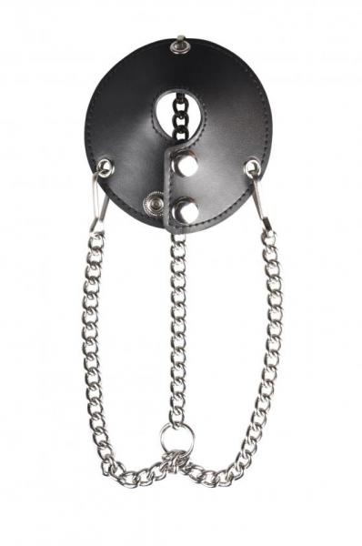 C & B Gear Parachute Ball Stretcher Black Default Title Blue Line Men Toys - Cockrings