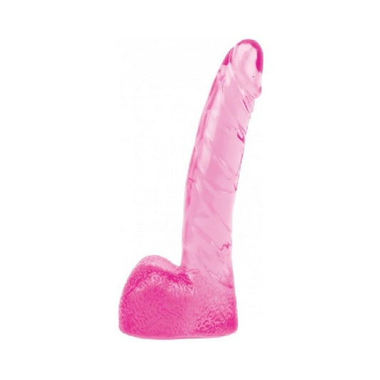Wet Dreams Pink Stallion Dildo with Balls Pink Default Title Hott Products Toys - Dildos