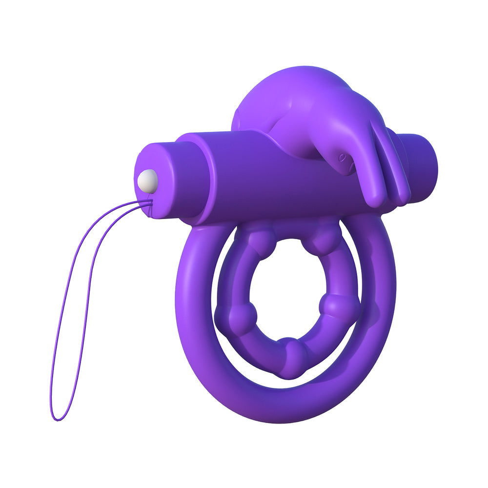 Fantasy C-Ringz Remote Rabbit Ring Purple Default Title Pipedream Products Toys - Cockrings