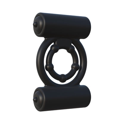 Fantasy C-Ringz Extreme Double Trouble Black Ring Default Title Pipedream Products Toys - Cockrings