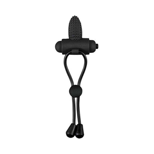 Maxx Men Vibrating Cocktie Silicone 10 Function Waterproof Black Default Title Nasstoys Toys - Cockrings