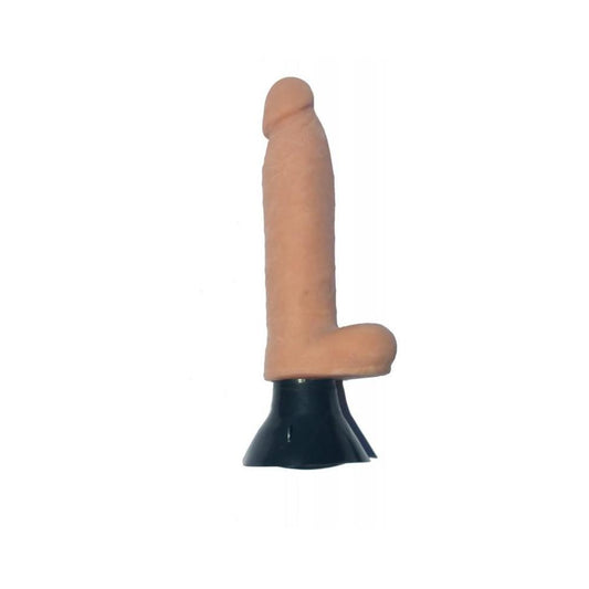 Skinsations Easy Rider 7in Vibrating Beige Dildo Default Title Hott Products Toys - Vibrators