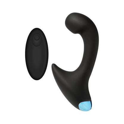 Optimale Vibrating P-massager With Wireless Remote Black Default Title Doc Johnson Toys - Anal Toys