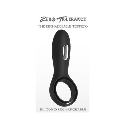 Zero Tolerance The Rechargeable Torpedo Black Default Title Zero Tolerance Toys - Cockrings