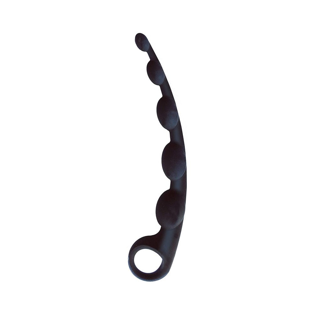 The 9's Ss-curves Curved Silicone Anal Beads Default Title Icon Brands Toys - Anal Toys